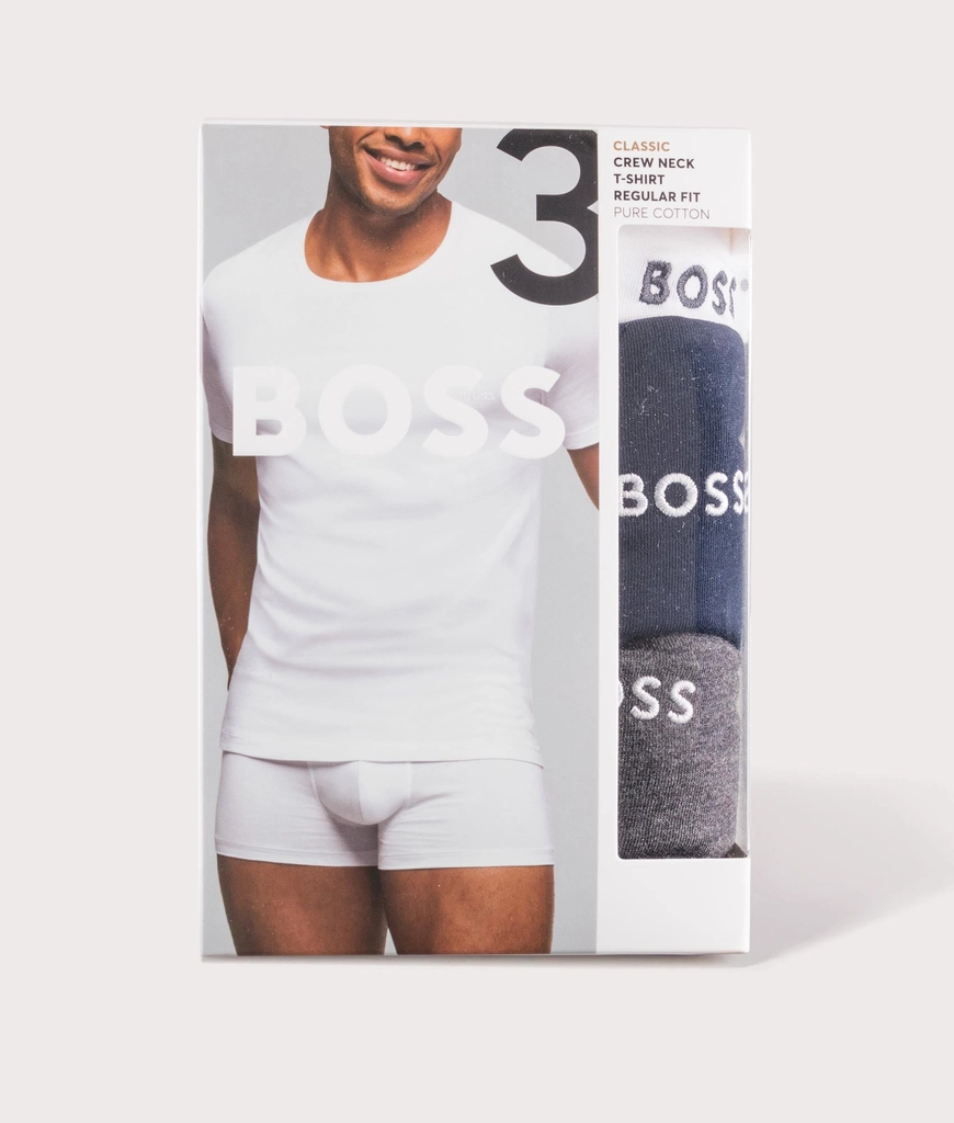 Boss Bodywear Mens 3 Pack Lightweight T-Shirt